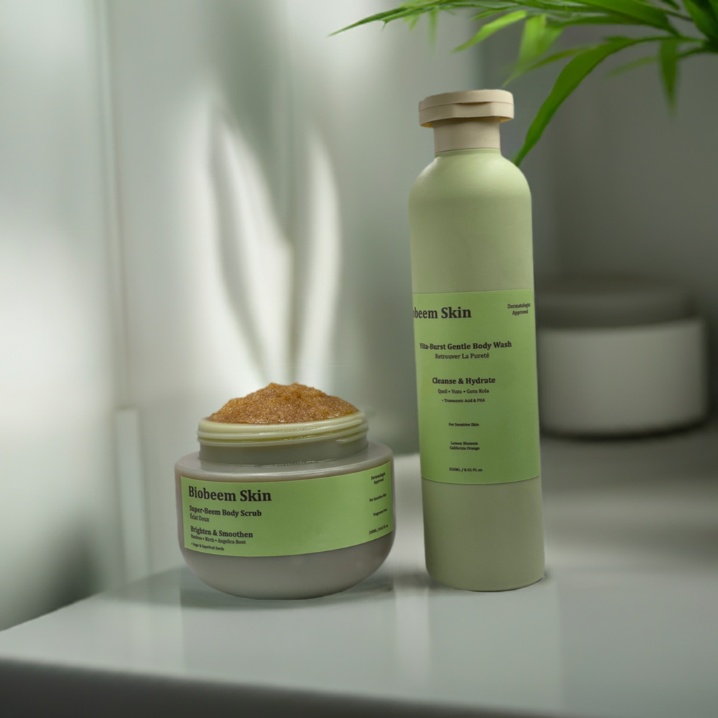 The Velvety Wash +  Scrub Set 250ML